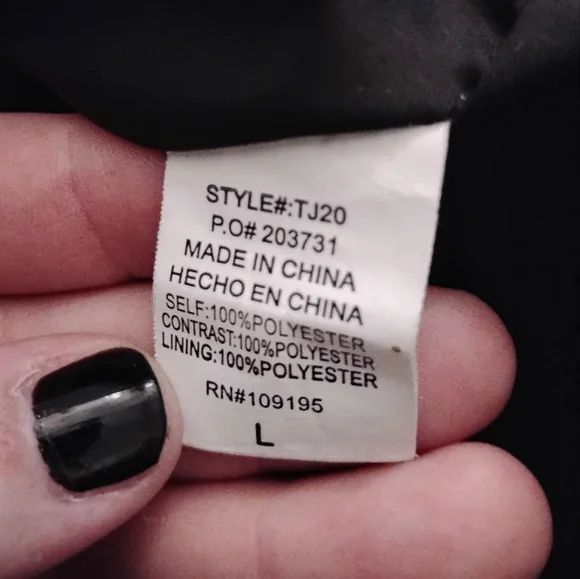 Embroidered Bird Design Jacket - Picture 4 of 5